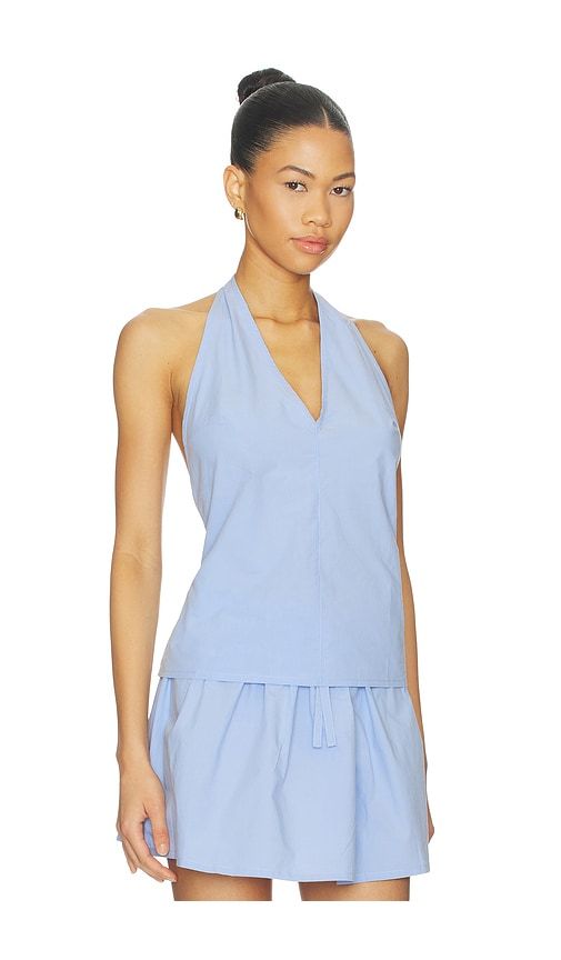 Posie Top in Baby Blue. - size L (also in M, S, XL, XS) - Belle Anna - Modalova