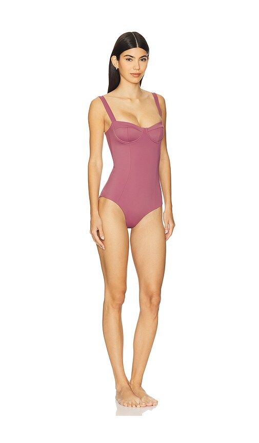 Marin One Piece in Mauve. - size M (also in S) - Belle Anna - Modalova