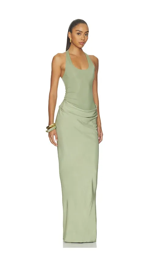 Jade Maxi Dress in Green. - size S (also in XL) - Benni - Modalova