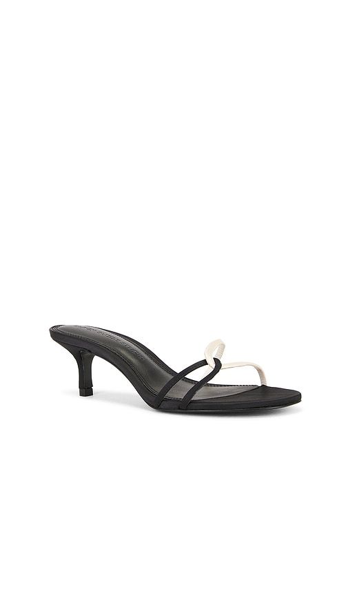 Ilaria 50 Mule in Black. - size 37 (also in 38, 38.5, 39.5) - BLACK SUEDE STUDIO - Modalova