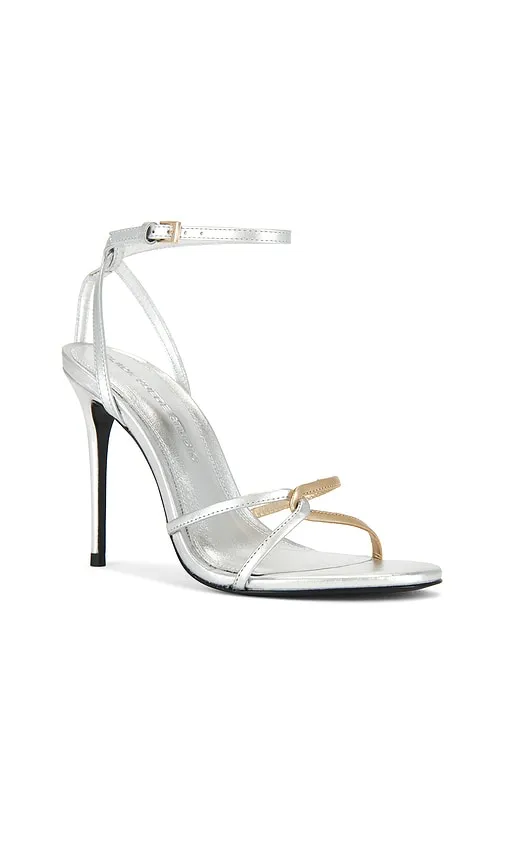 Miley 100 Sandal in Metallic . - size 37 (also in 37.5) - BLACK SUEDE STUDIO - Modalova