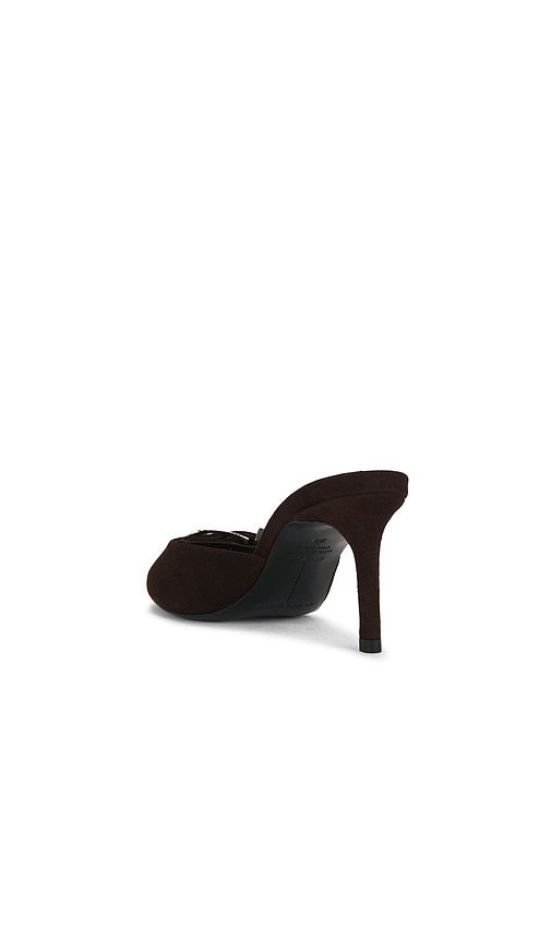 Elena 70 Mule in . Size 37. Also in 37.5, 38, 41 - BLACK SUEDE STUDIO - Modalova