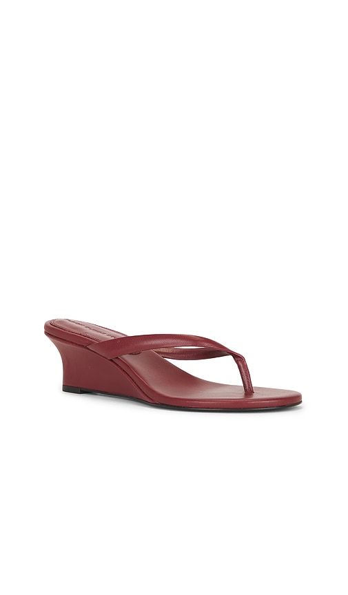 Easy 50 Wedge Sandal in Red. - size 36 (also in 39) - BLACK SUEDE STUDIO - Modalova