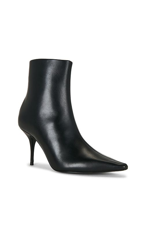 Lainey 80 Boot in Black. - size 36 (also in 38, 39, 40, 41) - BLACK SUEDE STUDIO - Modalova