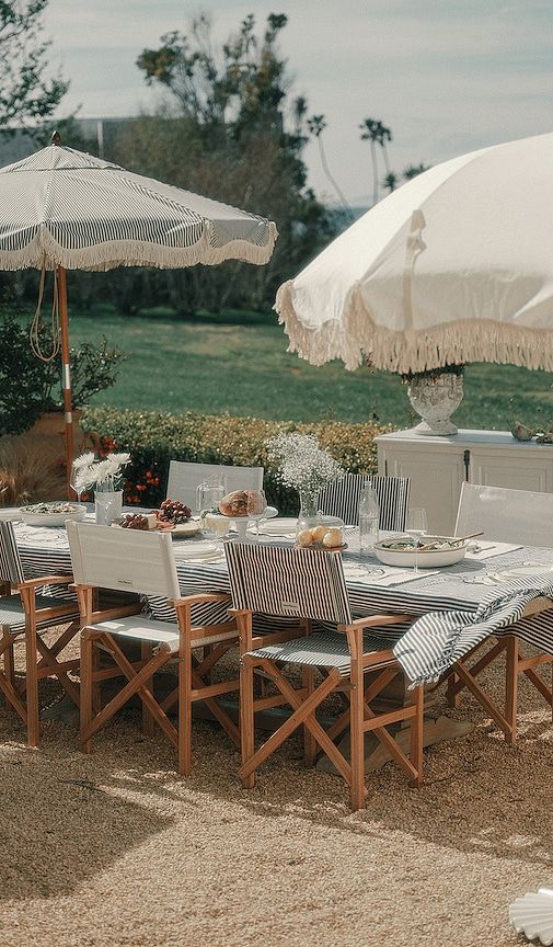 Directors Chair Table Height in White - business & pleasure co. - Modalova