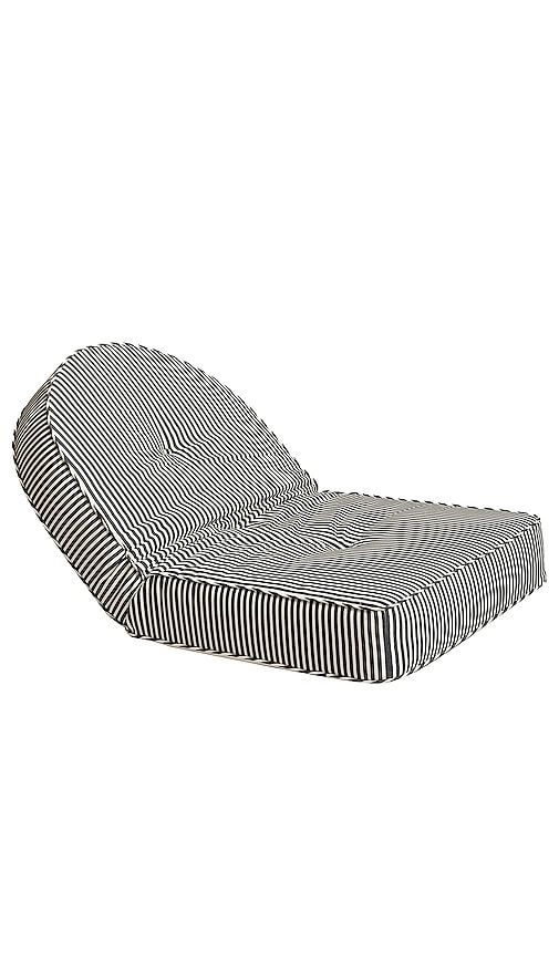 Reclining Pillow Lounger in Navy - business & pleasure co. - Modalova