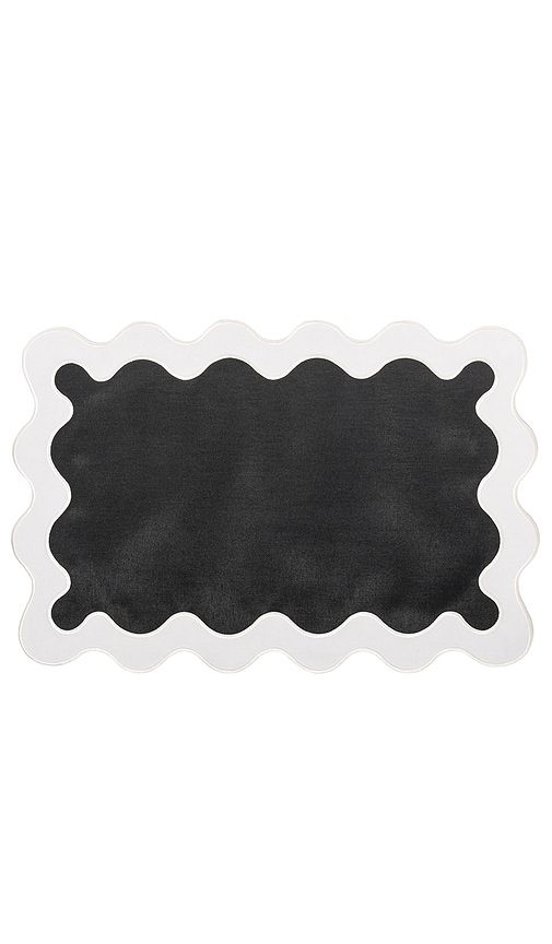 Placemat - Set Of 4 in Black - business & pleasure co. - Modalova