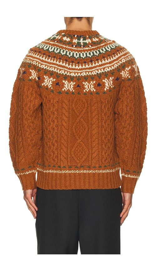 Crew Nordic Cable Sweater in . Taglia L. Also in S - Beams Plus - Modalova