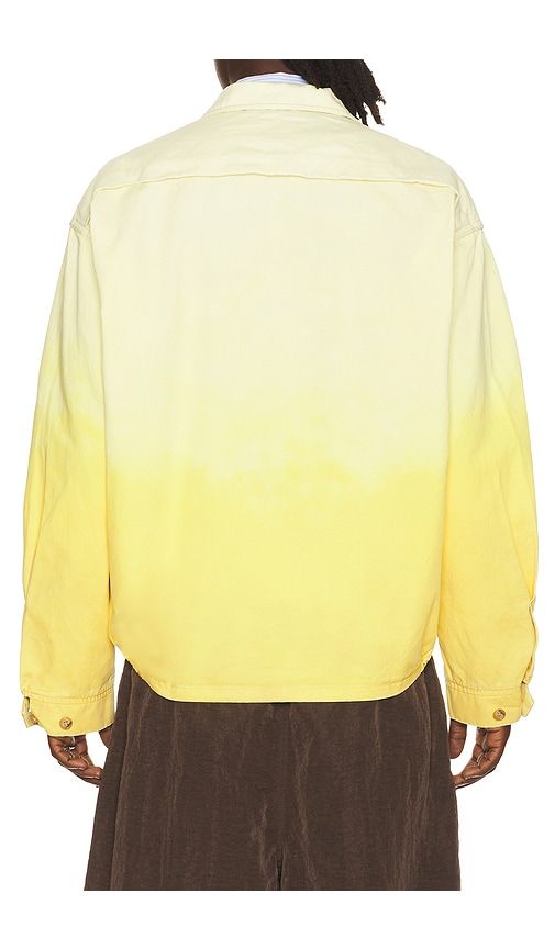 Short Blouson Gradation Print in Lemon. - size L (also in S) - Beams Plus - Modalova