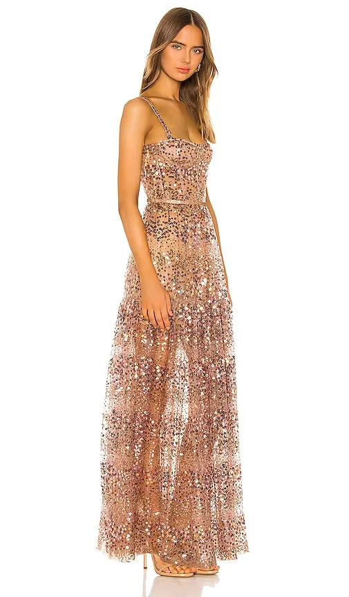 Runway Midnight Gown in Metallic . - size L (also in M, S) - Bronx Banco - Modalova
