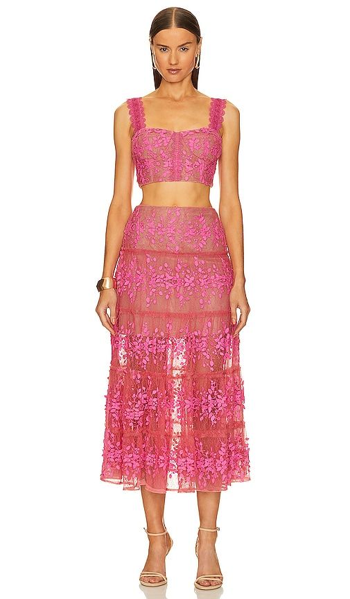 Megan Two Piece Set in Pink. - size M (also in S, XL, XS) - Bronx and Banco - Modalova
