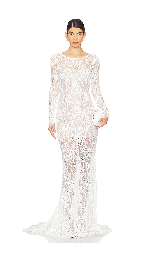 Colette Lace Gown in . - size L (also in S) - Bronx Banco - Modalova