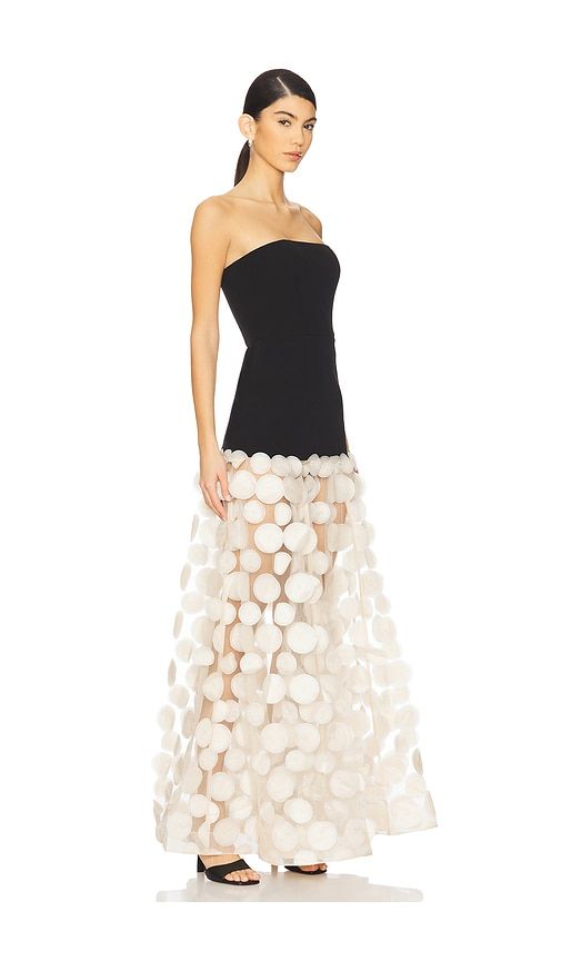 Harper Strapless Gown in ,Cream. - size M (also in XL) - Bronx Banco - Modalova