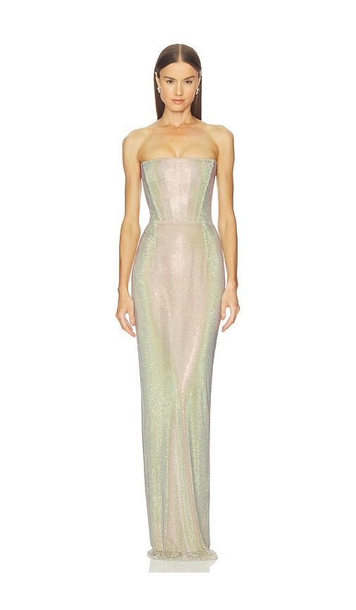 Florentina Gown in Green. - size L (also in XL) - Bronx Banco - Modalova