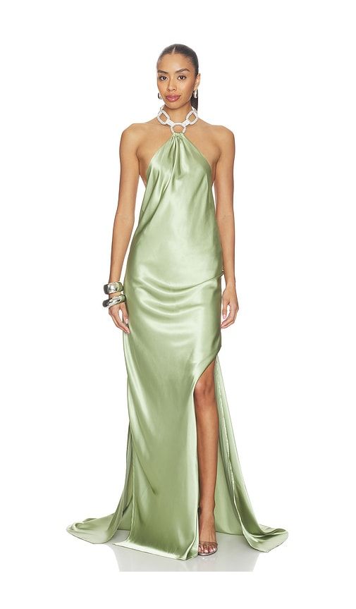 Amara Backless Gown in . - size S (also in XL) - Bronx Banco - Modalova