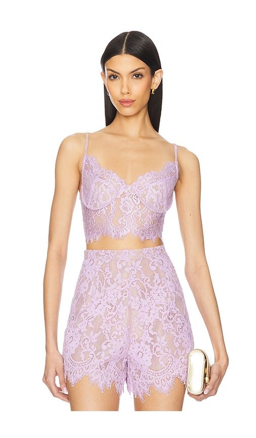 Capri Bralette in Lavender. - size L (also in M, S, XL, XS) - Bronx and Banco - Modalova