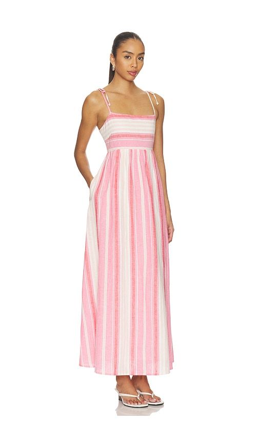 Valory Maxi Dress in Pink. - size L (also in S, XS) - BEACH RIOT - Modalova