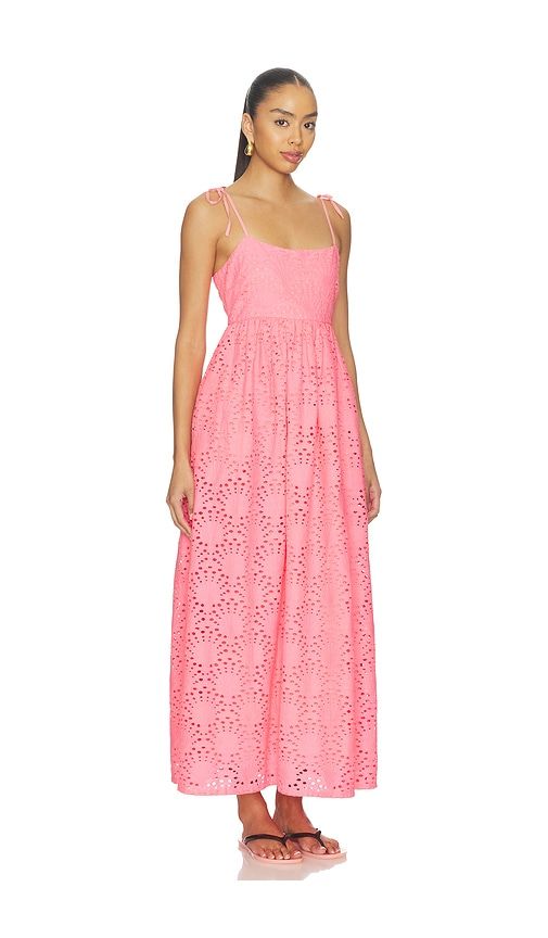 Valory Maxi Dress in Pink. - size L (also in M, S, XL, XS) - BEACH RIOT - Modalova