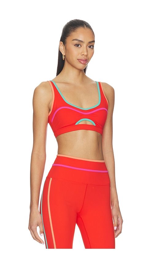 Moxie Sports Bra in Red. - size S (also in XS) - BEACH RIOT - Modalova