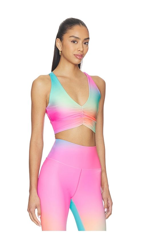 Mindy Sports Bra in Pink,Blue. - size L (also in S, XS) - BEACH RIOT - Modalova