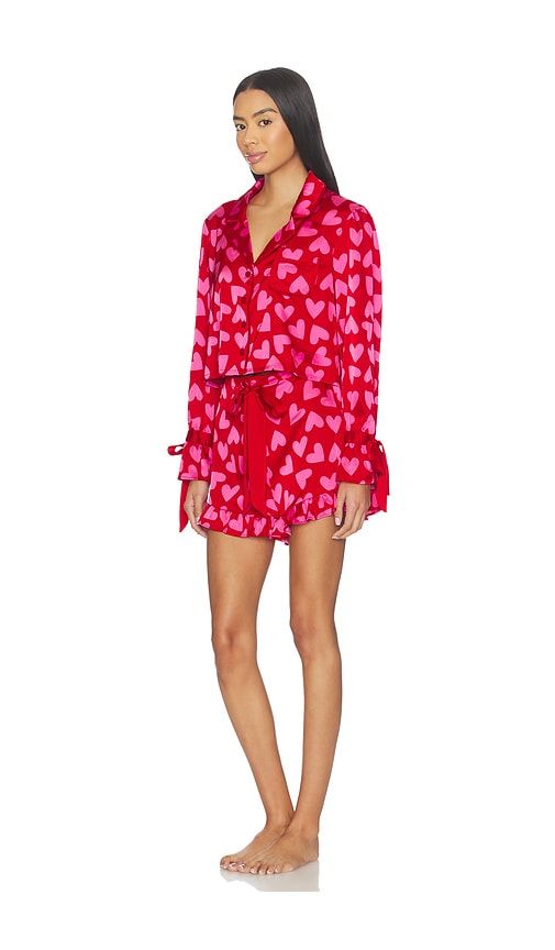 Luna & Aurora PJ Set in Pink,Red. - size L (also in M) - BEACH RIOT - Modalova