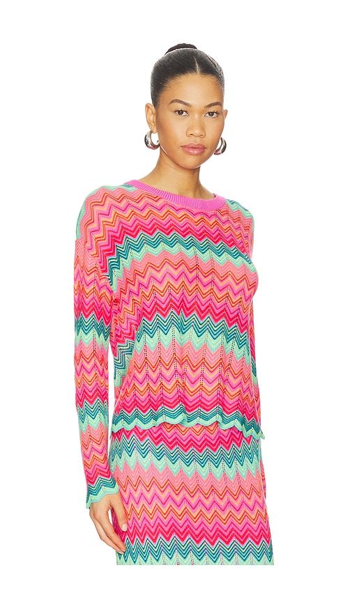 Beach Sweater in Pink. - size L (also in M, S, XL, XS) - BEACH RIOT - Modalova