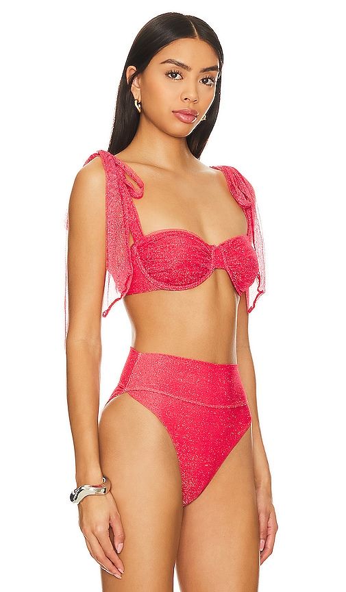 Drea Bikini Top in Red. - size M (also in XS) - BEACH RIOT - Modalova