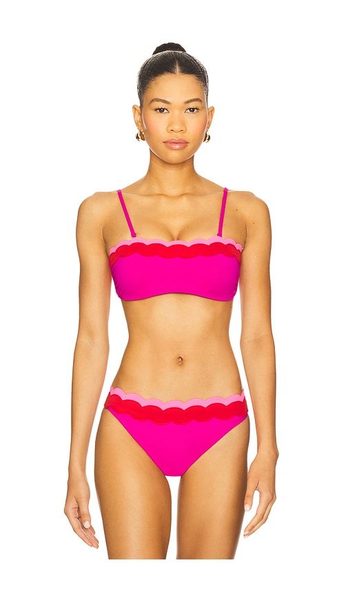 Sybil Bikini Top in Pink. - size L (also in M, XL) - BEACH RIOT - Modalova