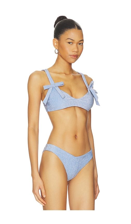 Darlene Bikini Top in Blue. - size L (also in M, S, XL, XS) - BEACH RIOT - Modalova