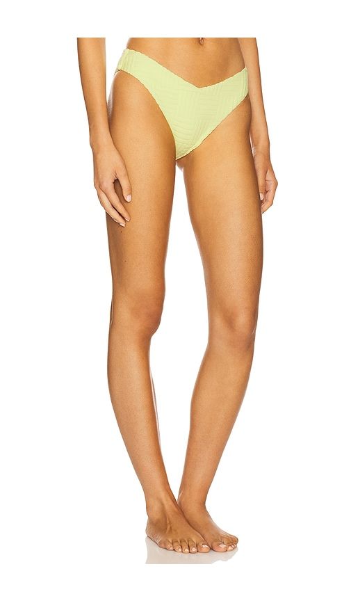 Vanessa Bikini Bottom in Lemon. - size L (also in S) - BEACH RIOT - Modalova