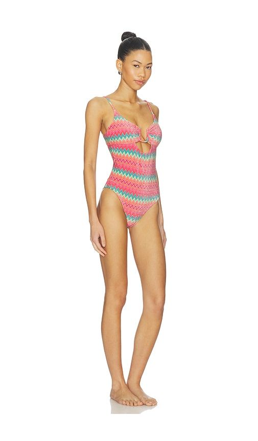 Lindy One Piece in Coral,Mint. - size L (also in S, XL) - BEACH RIOT - Modalova