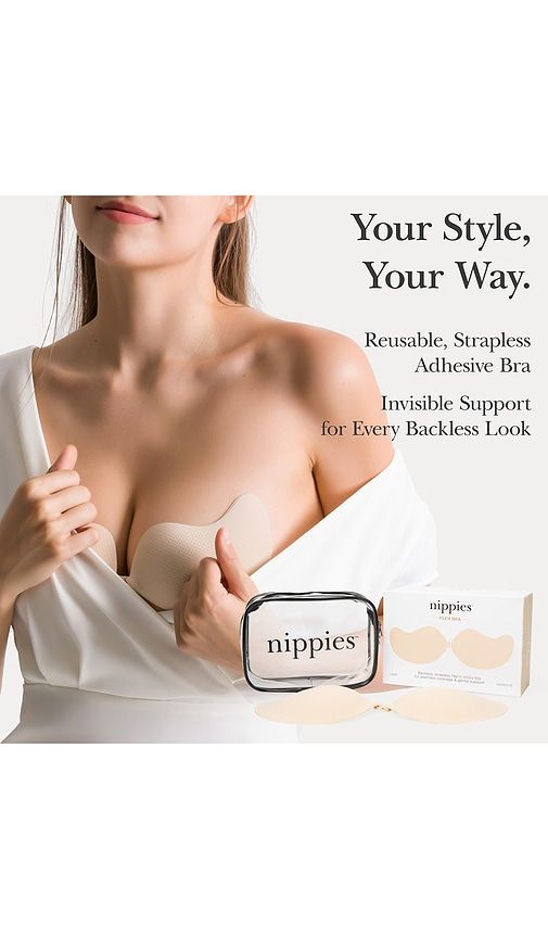 Flex Bra in Nude. - size A (also in B, C, D) - Nippies - Modalova