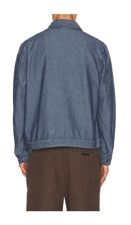 Mechanic Garage Zip Jacket in Blue. - size L (also in S, XL/1X) - Brixton - Modalova