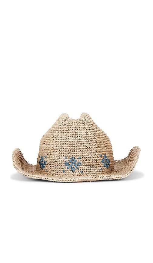 Odessa Straw Packable Cowboy Hat in . - size M/L (also in XS/S) - Brixton - Modalova
