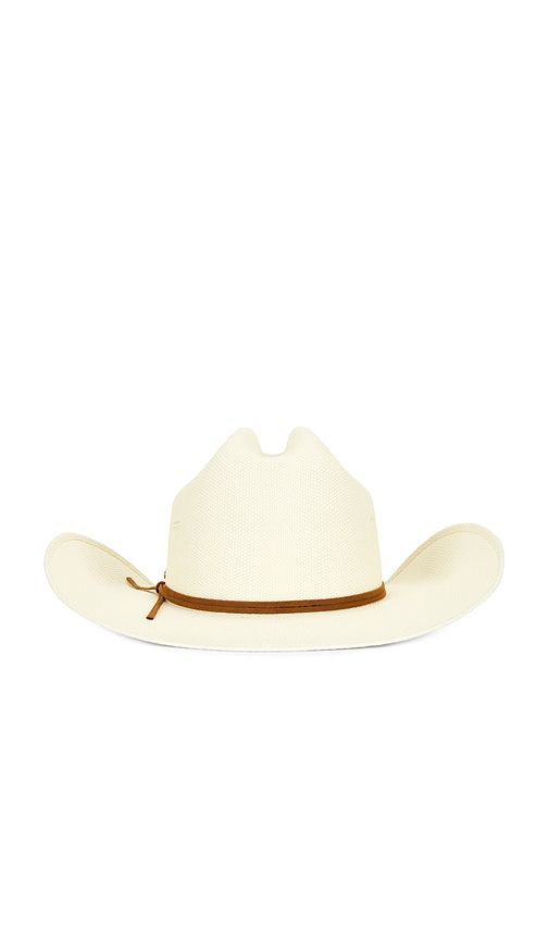 Laredo Straw Cowboy Hat in Cream. - size L (also in M, S, XS) - Brixton - Modalova