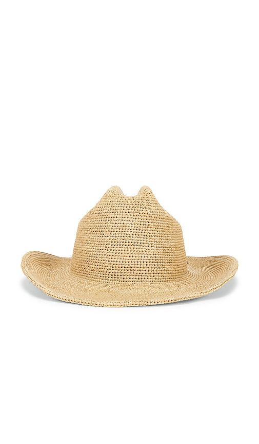 Odessa Straw Packable Cowboy Hat in . - size M/L (also in XS/S) - Brixton - Modalova