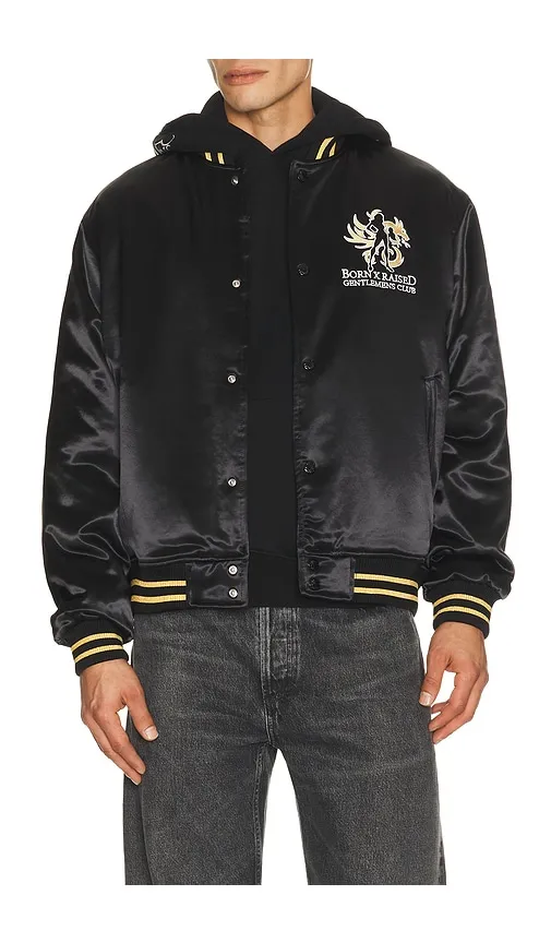 Gentlemens Club Souvenir Jacket in . - size L (also in M, S, XL/1X) - Born x Raised - Modalova