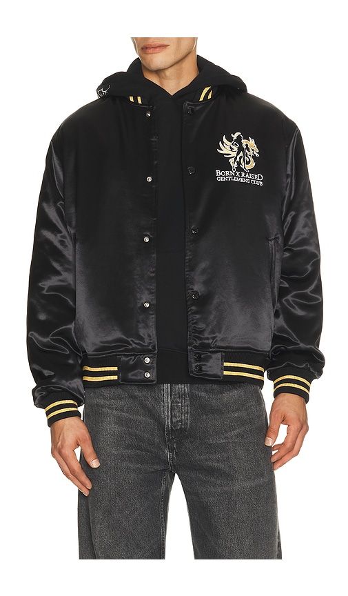 Gentlemens Club Souvenir Jacket in . - size S (also in M, L, XL/1X) - Born x Raised - Modalova