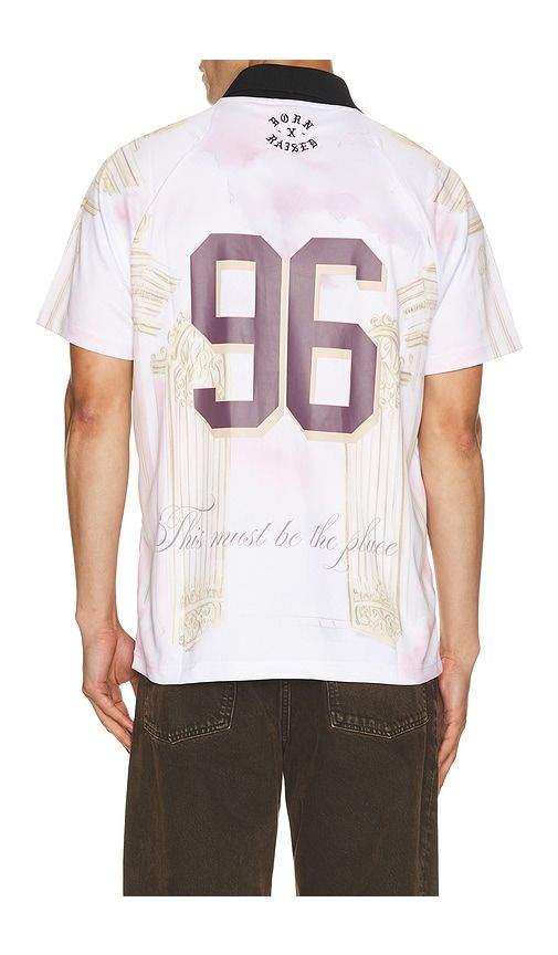 Heaven Soccer Jersey in Purple. - size L (also in M, S, XL/1X) - Born x Raised - Modalova