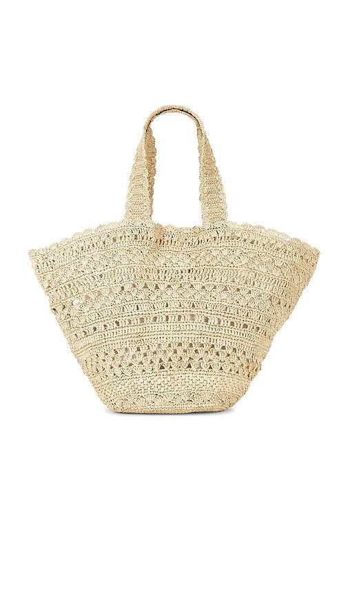 Mikala Tote in Neutral - BTB Los Angeles - Modalova