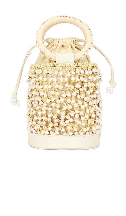 Brandie Bucket Bag in Tan - BTB Los Angeles - Modalova