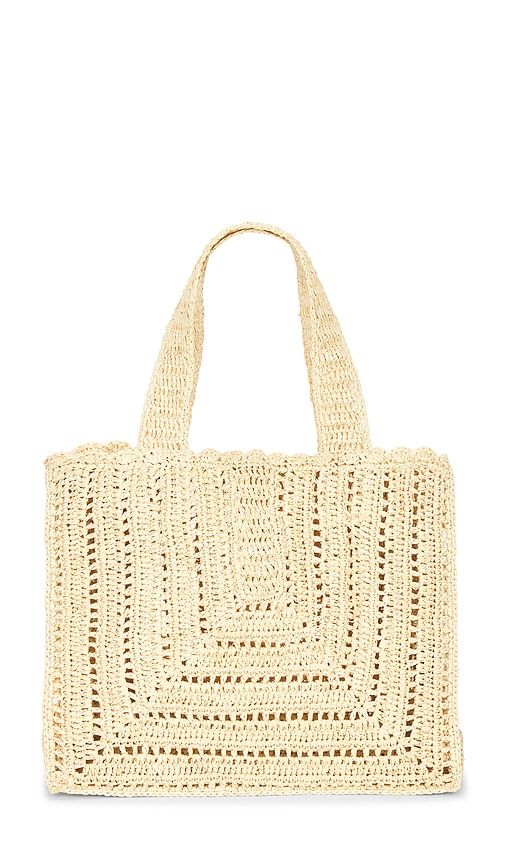 Beth Tote Bag in Tan - BTB Los Angeles - Modalova