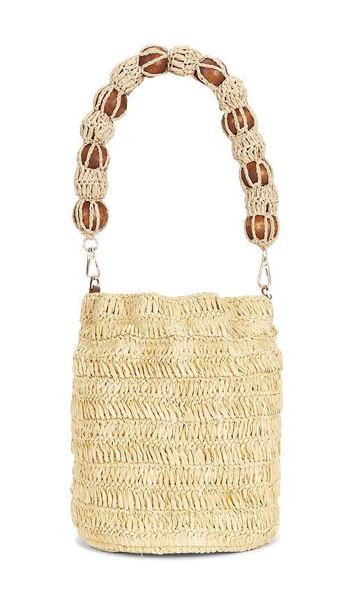 Tessa Bucket Bag in Tan - BTB Los Angeles - Modalova