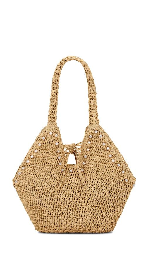 Posey Pearl Tote in Neutral - BTB Los Angeles - Modalova