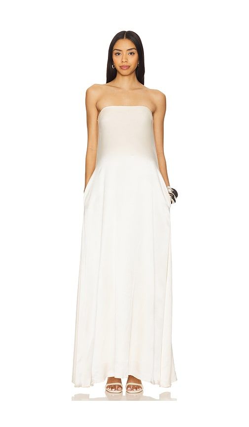 Brushed Satin Gown in . - size XL (also in L, M, S, XS) - BUMPSUIT - Modalova