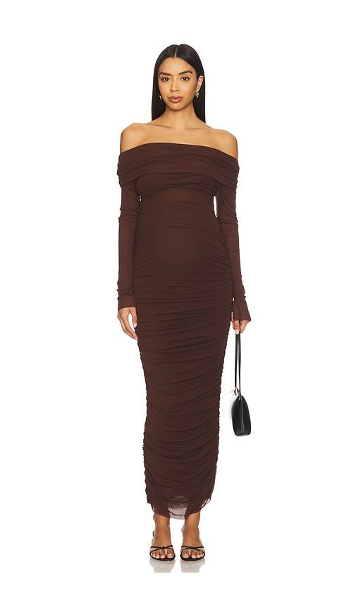 Off The Shoulder Mesh Dress in . - size L (also in M, XS) - BUMPSUIT - Modalova