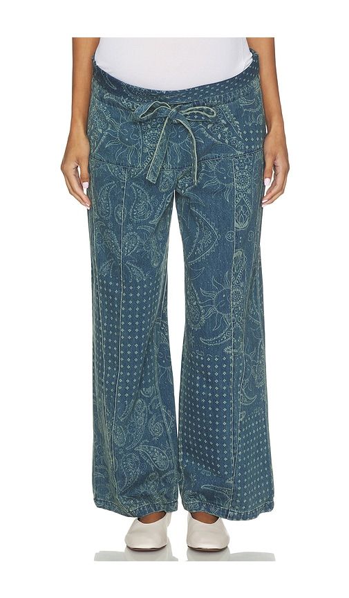 X Spell Relaxed Denim Jean in Denim-Dark. - size L (also in M, S, XL) - BUMPSUIT - Modalova
