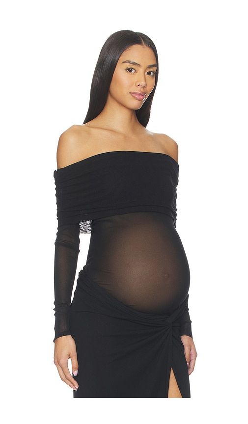 Off The Shoulder Soft Mesh Top in . - size L (also in M, S, XL) - BUMPSUIT - Modalova