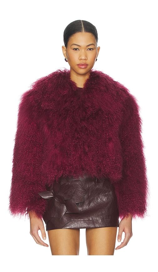 Georgina Jacket in Burgundy. - size M (also in XS) - Bubish - Modalova