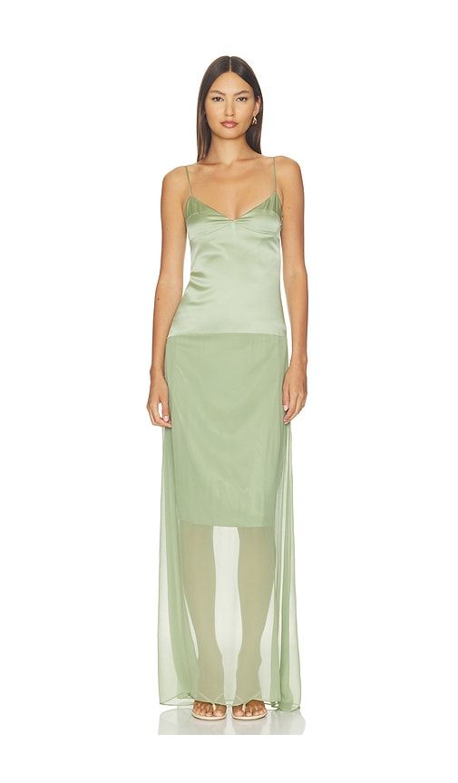Deverusa Dress in Green. - size L (also in M, S, XS) - BUCI - Modalova